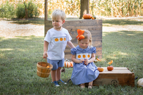 Pumpkin Boys Short Set